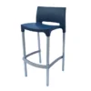 OfficeQ Canteen Twiggy Bar Chair - Black