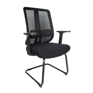 OfficeQ Lenny Visitor Chair - Black