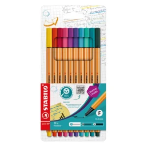 Stabilo Point 88 Fineliners 0.4mm - Wallet 10