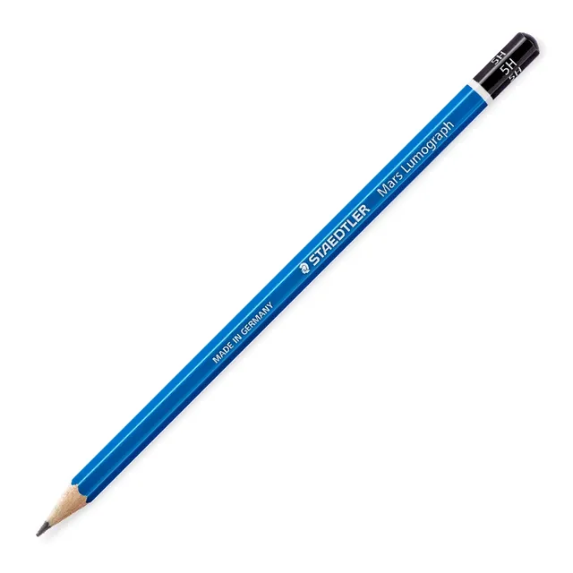 Staedtler Mars Lumograph Drawing Pencils 5H - Box 12