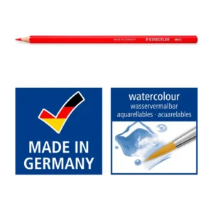 14610C C12-Staedtler Watercolour Pencil Crayons - Pack 12(5)