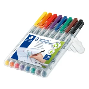Staedtler Lumocolor 316 Non-Permanent Marker Fine 0.6mm - Wallet 8