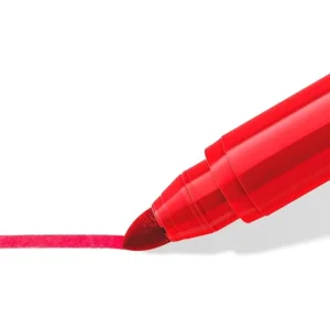 340 WP12 04-Staedtler Noris Club Fibre Tip Koki Pens Jumbo - Wallet 12(2)