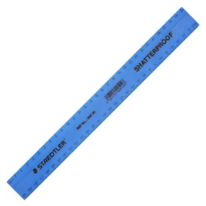 562 30 ZA-Staedtler Shatterproof Opaque Rulers 30cm - Assorted Box 12(7)