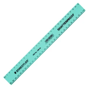 562 30 ZA-Staedtler Shatterproof Opaque Rulers 30cm - Assorted Box 12(8)