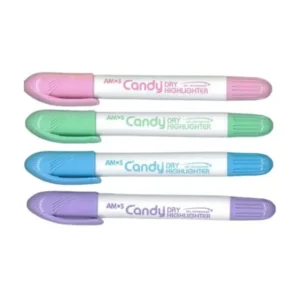 DAAMS512034-Amos Dry Highlighters Candy Pastel Colours - Set 4