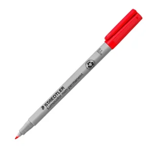 Staedtler Lumocolor 316 Non-Permanent Marker Fine 0.6mm Box 10 - Red