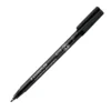 Staedtler Lumocolor 318 Permanent Marker Fine 0.6mm Box 10 - Black