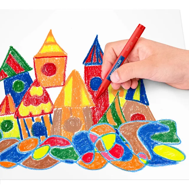 Staedtler Noris Club Wax Crayons Regular - Pack 24