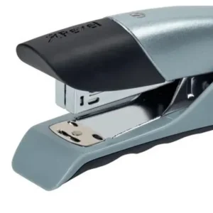 010105SK-Rexel Gazelle Half Strip Metal Stapler 20 Sheet - Silver Black(4)
