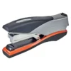 Rexel Optima 40 Low Force Full Strip Stapler 40 Sheet - Silver Black