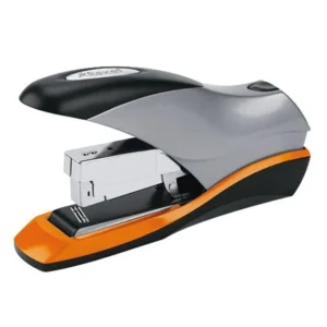 Rexel Optima 70 Low Force Heavy Duty Stapler 70 Sheet - Silver Black