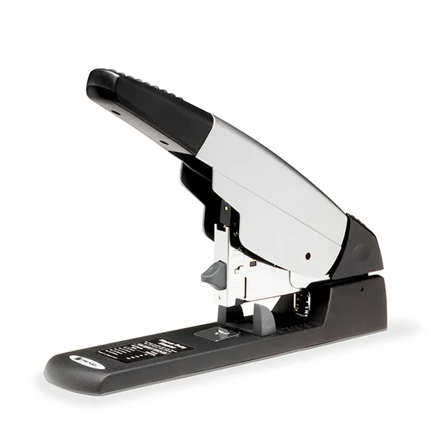 Rexel Apollo 180 Heavy Duty Metal Stapler 180 Sheet - Silver Black