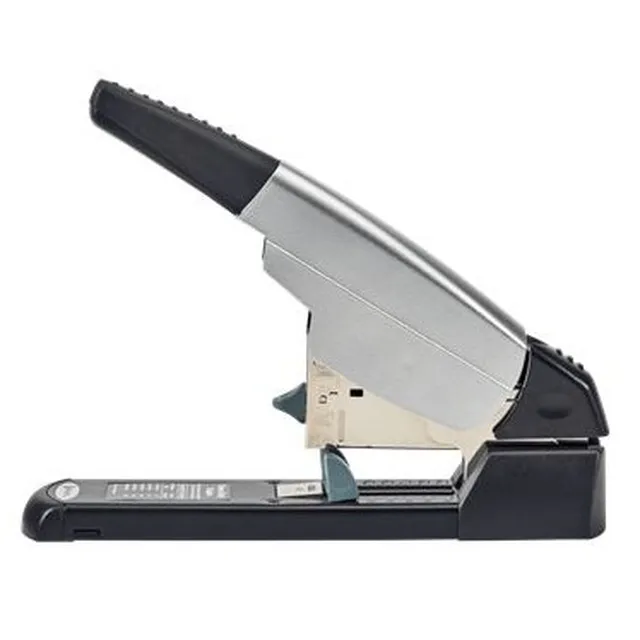 Rexel Apollo 180 Heavy Duty Metal Stapler 180 Sheet - Silver Black