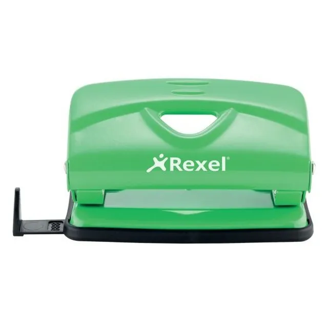 Rexel V210 Value 2 Hole Metal Punch 10 Sheet - Pink