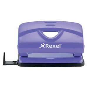 110216PU-Rexel V210 Value 2 Hole Metal Punch 10 Sheet - Purple