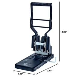 110236-Rexel HD2300 Heavy Duty 2 Hole Metal Punch 300 Sheet - Black(14)