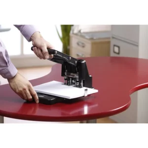 110236-Rexel HD2300 Heavy Duty 2 Hole Metal Punch 300 Sheet - Black(17)