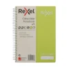 Rexel ColourHide A5 Notebook 200 Page - Lime