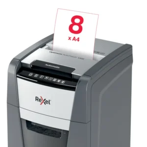 301414-Rexel Optimum AutoFeed+ 130X Automatic Cross Cut P4 Paper Shredder - 130 Sheet(3)