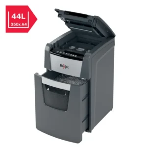 301414-Rexel Optimum AutoFeed+ 130X Automatic Cross Cut P4 Paper Shredder - 130 Sheet(4)