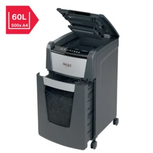 301417-Rexel Optimum AutoFeed+ 225X Automatic Cross Cut P4 Paper Shredder - 225 Sheet(4)