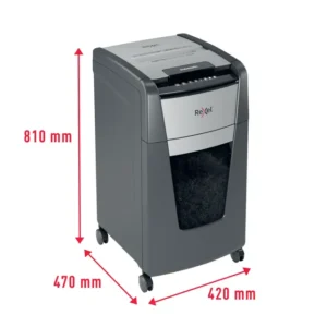 301417-Rexel Optimum AutoFeed+ 225X Automatic Cross Cut P4 Paper Shredder - 225 Sheet(8)