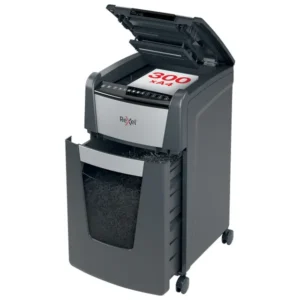 301422-Rexel Optimum AutoFeed+ 300X Automatic Cross Cut P4 Paper Shredder - 300 Sheet(13)