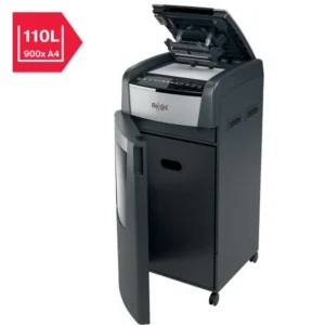 301433-Rexel Optimum AutoFeed+ 600X Automatic Cross Cut P4 Paper Shredder - 600 Sheet(18)