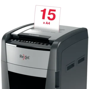 301433-Rexel Optimum AutoFeed+ 600X Automatic Cross Cut P4 Paper Shredder - 600 Sheet(5)