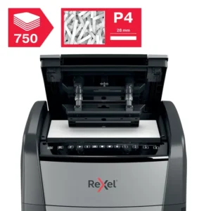 301436-Rexel Optimum AutoFeed+ 750X Automatic Cross Cut P4 Paper Shredder - 750 Sheet(3)