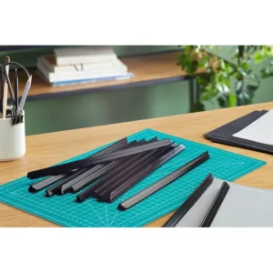 3127BK-GBC A4 Slide Binders 10mm Box 25 - Black..
