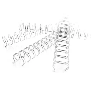 312803-GBC WireBind 21 Loop A4 Wire Binding Elements 6mm Box 100 - Silver (2)