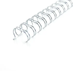 312823-GBC WireBind 21 Loop A4 Wire Binding Elements 10mm Box 100 - Silver (1)
