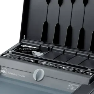 320070-GBC WireBind W25E Electric Wire Binding Machine - Punch 25 Sheets - Bind 125 Sheets(9)