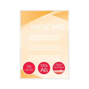 340205-GBC A6 Laminating Pouches 150 Micron - Box 100(4)