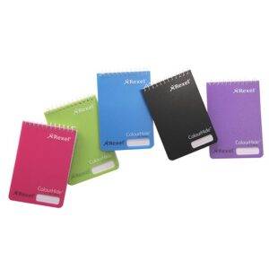 Rexel ColourHide Pocket Notebook 96 Page -Assorted