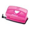 Rexel V210 Value 2 Hole Metal Punch 10 Sheet - Pink