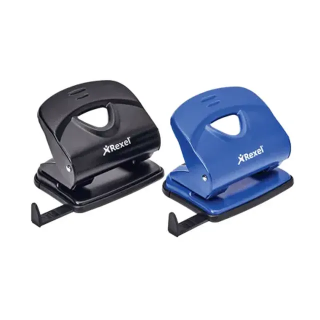 Rexel V230 Value 2 Hole Metal Punch 30 Sheet - Pink