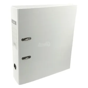 B1414-07-Bantex A4 Lever Arch File Polyprop 70mm - White (4)