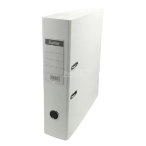 B1414-07-Bantex A4 Lever Arch File Polyprop 70mm - White (5)