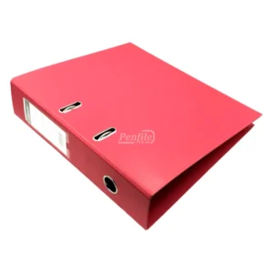 B1414-09-Bantex A4 Lever Arch File Polyprop 70mm - Red (6)