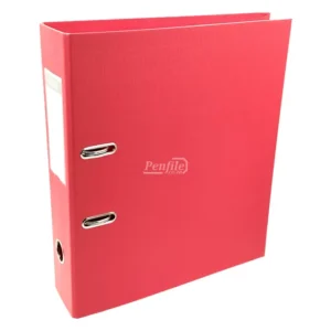B1414-09-Bantex A4 Lever Arch File Polyprop 70mm - Red (8)