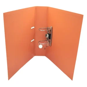 B1414-12-Bantex A4 Lever Arch File Polyprop 70mm - Orange (2)