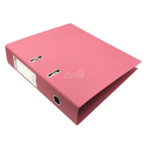 B1414-23-Bantex A4 Lever Arch File Polyprop 70mm - Pink (2)