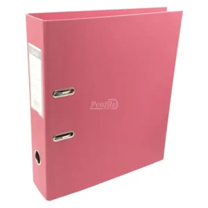 B1414-23-Bantex A4 Lever Arch File Polyprop 70mm - Pink (3)