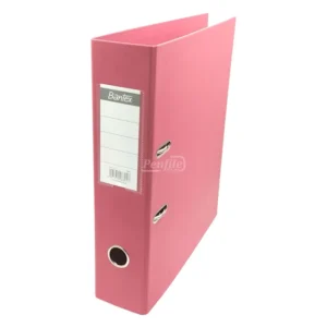 B1414-23-Bantex A4 Lever Arch File Polyprop 70mm - Pink (5)