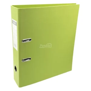 B1414-65-Bantex A4 Lever Arch File Polyprop 70mm - Lime Green (3)