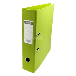 B1414-65-Bantex A4 Lever Arch File Polyprop 70mm - Lime Green