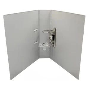 B1450-05-Bantex A4 Lever Arch File PVC 70mm - Grey (2)